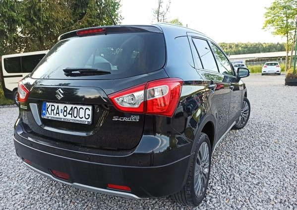 Suzuki SX4 S-Cross cena 54800 przebieg: 124400, rok produkcji 2016 z Kłecko małe 326